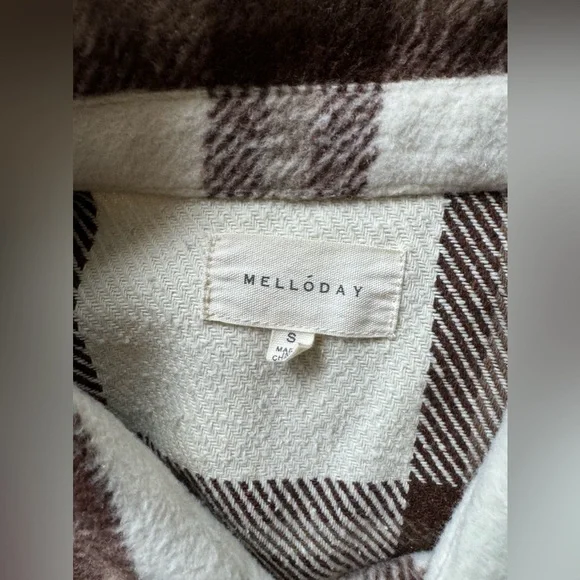 Melloday plaid shirt jacket - Picture 4 of 4